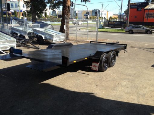 Custom Made Race Car Trailers - National Trailers & Campers