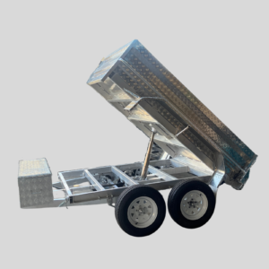 9 x 5 Heavy Duty Aluminum Hydraulic Tipper Trailer